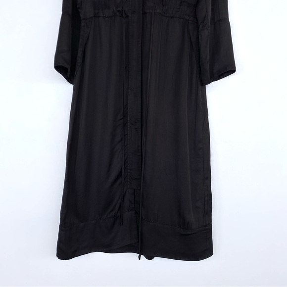 BURNING TORCH Little Black Dress Zippered Front Womens size S - Picture 6 of 14